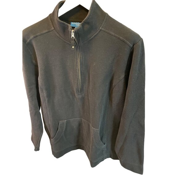 Karen Scott Sport Black Mock Neck Long Sleeve Pullover Shirt Sz 2X - Picture 3 of 9